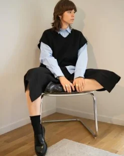 Temara Polished Smooth -kiiltävänahkaiset loaferit in Musta