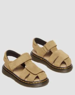 Toddler Moby II Savannah Tan Bronx Suede -sandaalit in Gyldenbrun