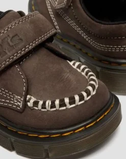 Toddler Raffe Strap Tumbled Nubuck Strap -kengät in Tummanruskea