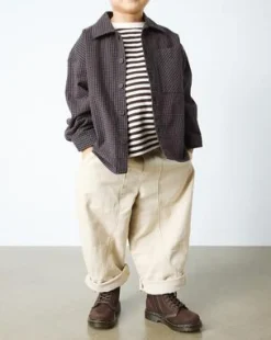 Toddler 1460 Tumbled Nubuck -maiharit in Tummanruskea