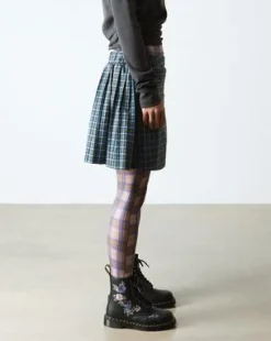 1460 Vonda Floral Reclaimed Leather -maiharit in Musta & Valkoinen