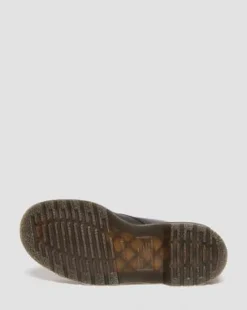 1460 Vonda Floral Reclaimed Leather -maiharit in Musta & Valkoinen