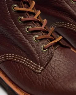 1460 Wild Grain Leather -maiharit in Sepia Brown