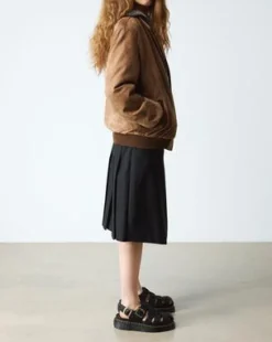 Wrenlie Leather Fisherman -sandaalit in Musta