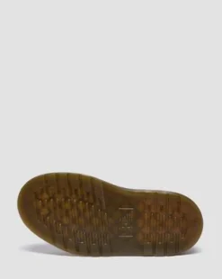 Wrenlie Open Toe Grizzly Leather Fisherman Platform -sandaalit in Tummanruskea