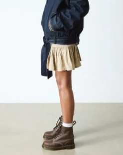 1460 Wyoming Leather Lace Up -maiharit in Tummanruskea