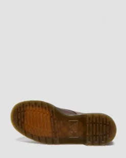 1460 Wyoming Leather Lace Up -maiharit in Tummanruskea