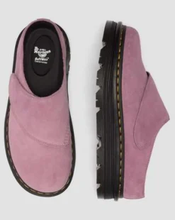 Zebzag Anywair Suede Platform Mules -lipokkaat in Dusty Rose Pink