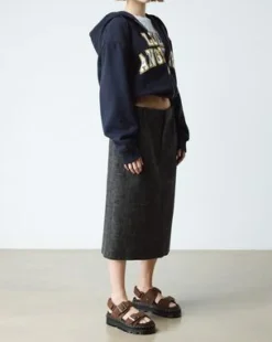 Zebzag Nubuck Platform -sandaalit in Sepia Brown