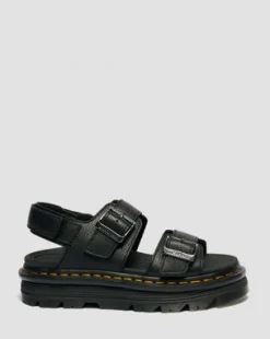 Zebzag Pisa Leather Platform -sandaalit in Musta