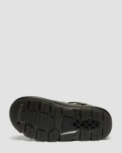 Zebzag Quilted Canvas Platform -lipokkaat in Dms Oliivi