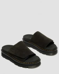 Zebzag Suede Platform Slides -sandaalit in Musta