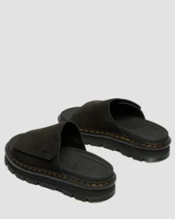 Zebzag Suede Platform Slides -sandaalit in Musta