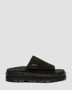Zebzag Suede Platform Slides -sandaalit in Musta